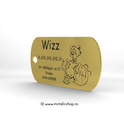 Medalion lux Wizz