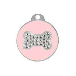 Medalion cu os Swarovski M
