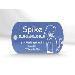 Medalion Top Dog crestat