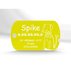 Medalion Top Dog crestat