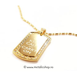 Medalion Keep Calm LUX