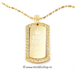 Medalion Keep Calm LUX