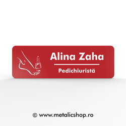 Ecuson cu nume Pedichiura