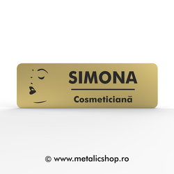 Ecuson cu nume Make-up Artist