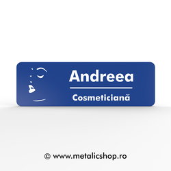 Ecuson cu nume Make-up Artist