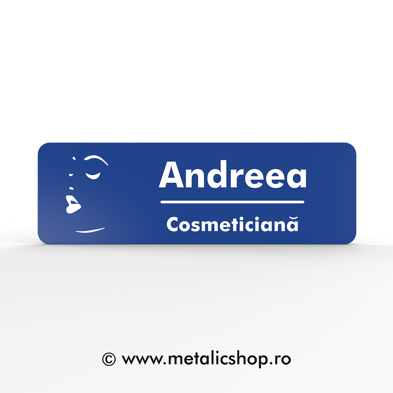 Ecuson cu nume Make-up Artist