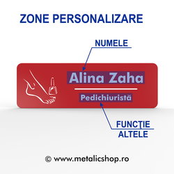 Ecuson cu nume Pedichiura