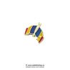 Insigna Romania - Moldova Incrucisat