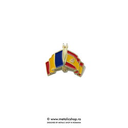 Insigna Romania - Spania Incrucisat