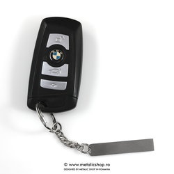 Breloc auto inox