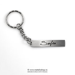 Breloc inox personalizabil
