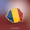 Insigna Harta Romania Mare
