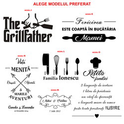 Tocator personalizat dreptunghiular