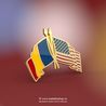 Insigna Romania - USA