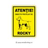 Placheta Atentie!