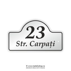 Numar de casa Carpati