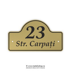 Numar de casa Carpati