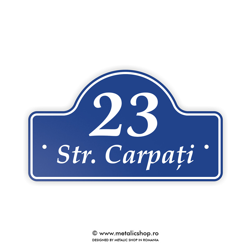 Numar de casa Carpati