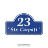Numar de casa Carpati