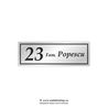 Placuta pentru usa Model 7