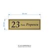 Placuta pentru usa Model 7
