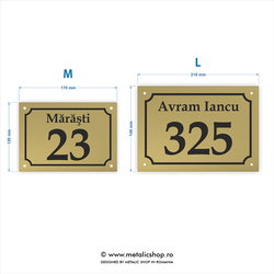 Numar de casa Marasti