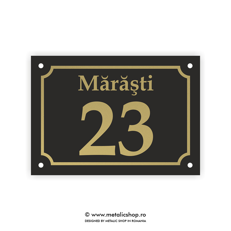 Numar de casa Marasti