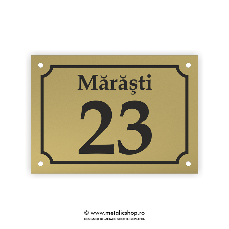 Numar de casa Marasti