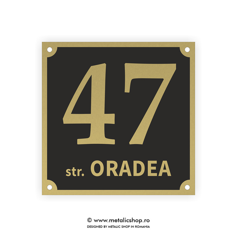 Numar de casa Oradea