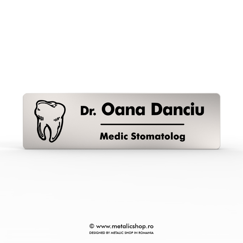 Ecuson metalic "Medici"