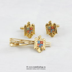 Set butoni cu ac de cravata