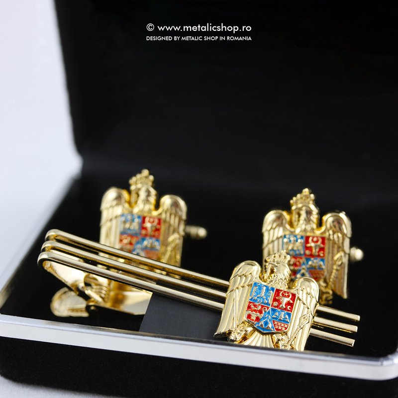 Set butoni cu ac de cravata