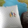Insigna Romania - Marea Britanie Incrucisat
