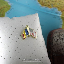 Insigna Romania - USA