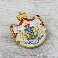 Insigna Stema Regatului Romaniei color