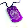 Medalion Sugar Skull