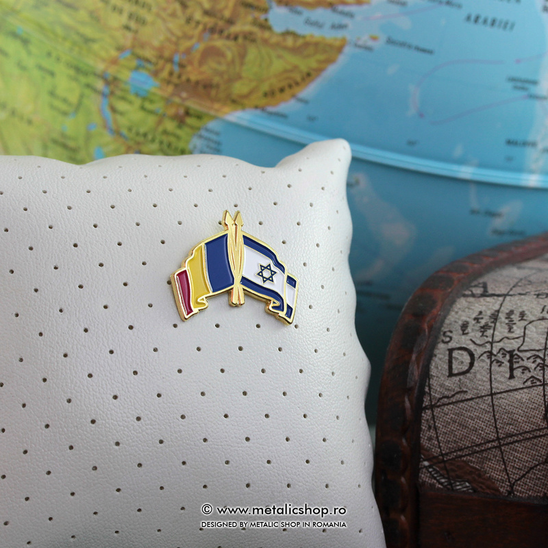 Insigna Romania - Israel