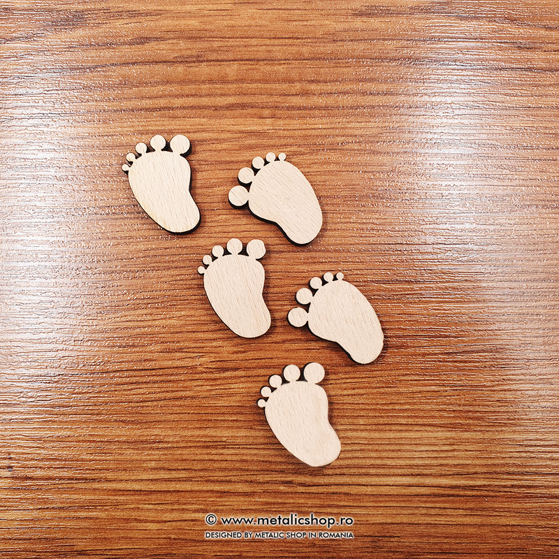 Set picioruse din lemn