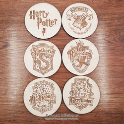 Set suporturi de pahar Harry Potter