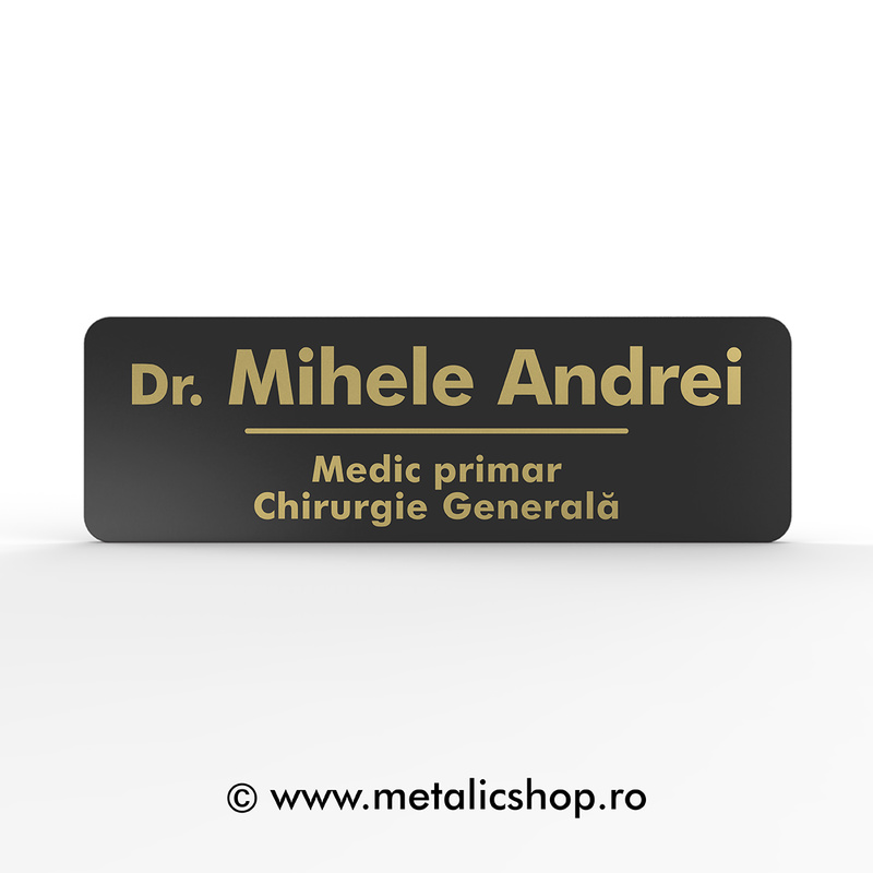 Ecuson cu nume "Medici"