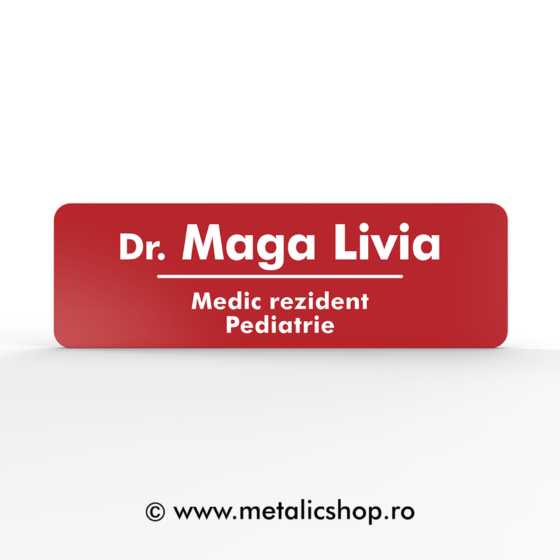 Ecuson cu nume "Medici"