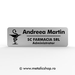 Ecuson cu nume "Farmacie"