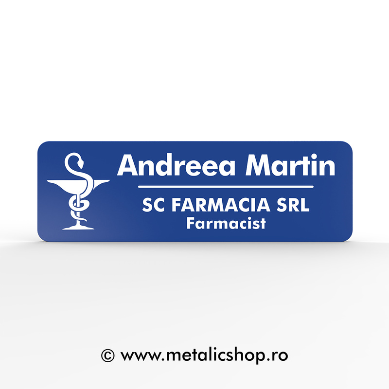 Ecuson cu nume "Farmacie"