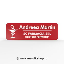 Ecuson cu nume "Farmacie"