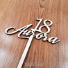 Cake topper personalizat