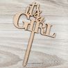 Cake topper It's a girl