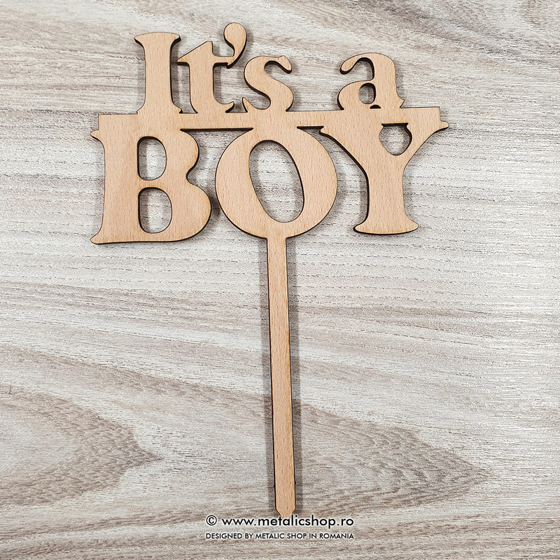 Cake topper It's a boy