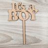 Cake topper It's a boy