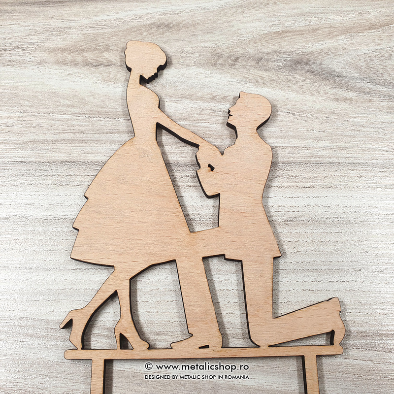 Cake topper Logodna