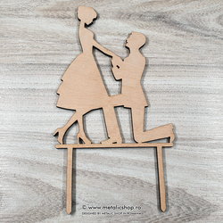 Cake topper Logodna